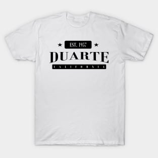 Duarte Est. 1957 Standard Black T-Shirt